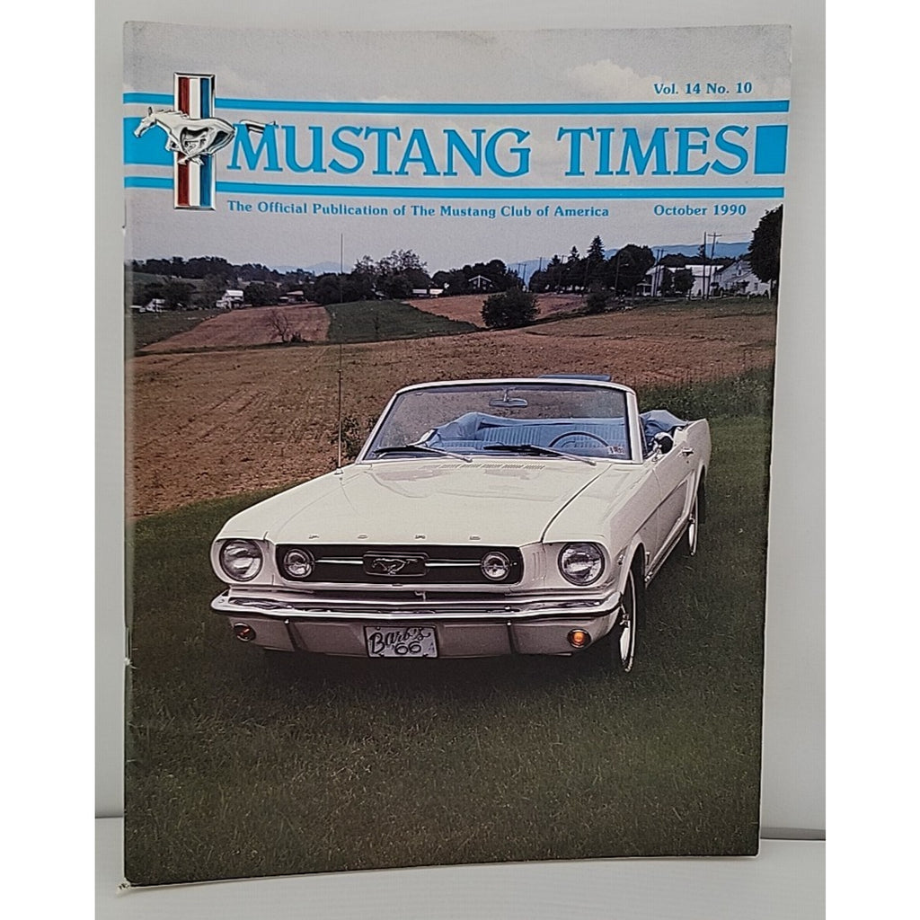 Mustang Times October 1990 Magazine