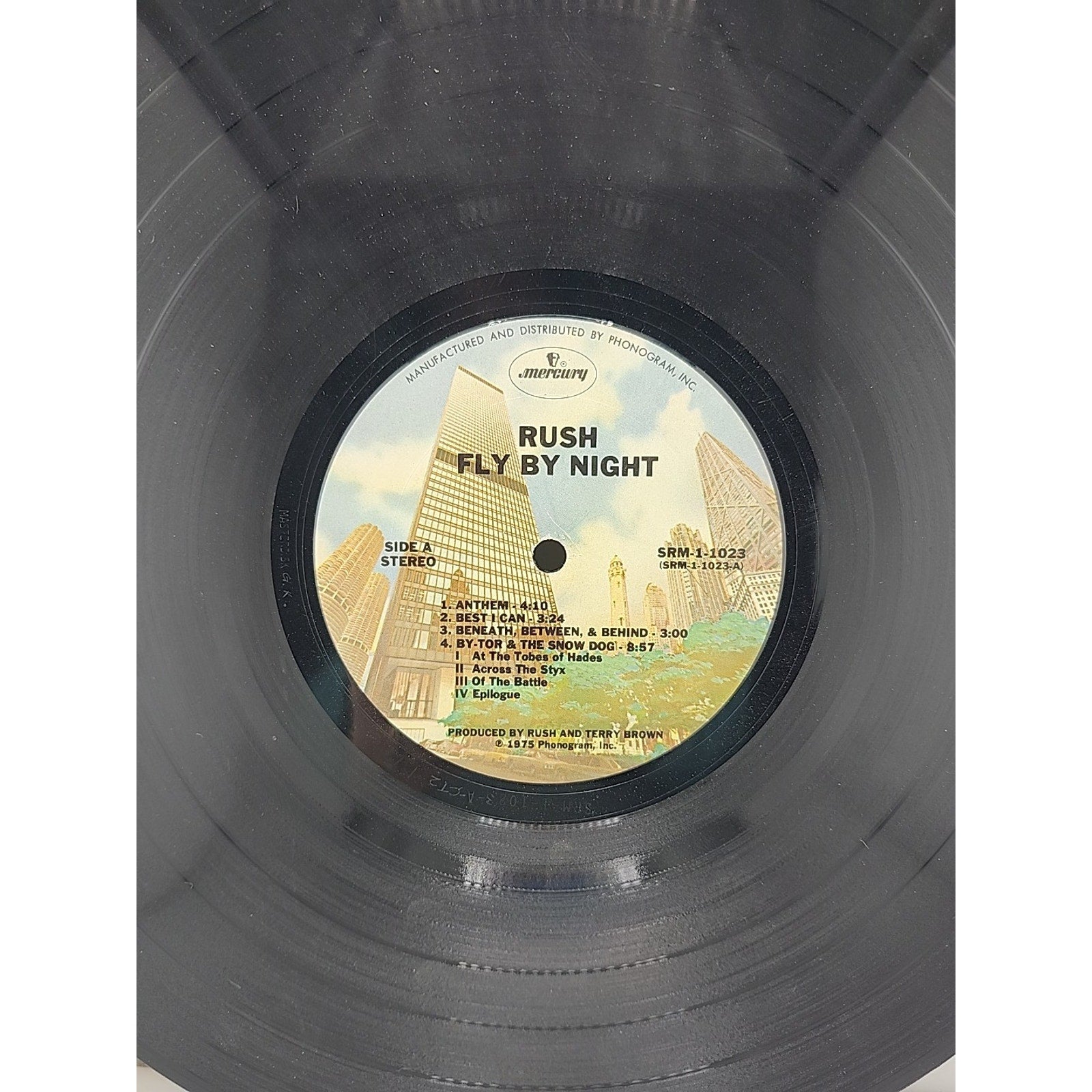 Rush Fly By Night Vinyl - Mercury – SRM-1-1023