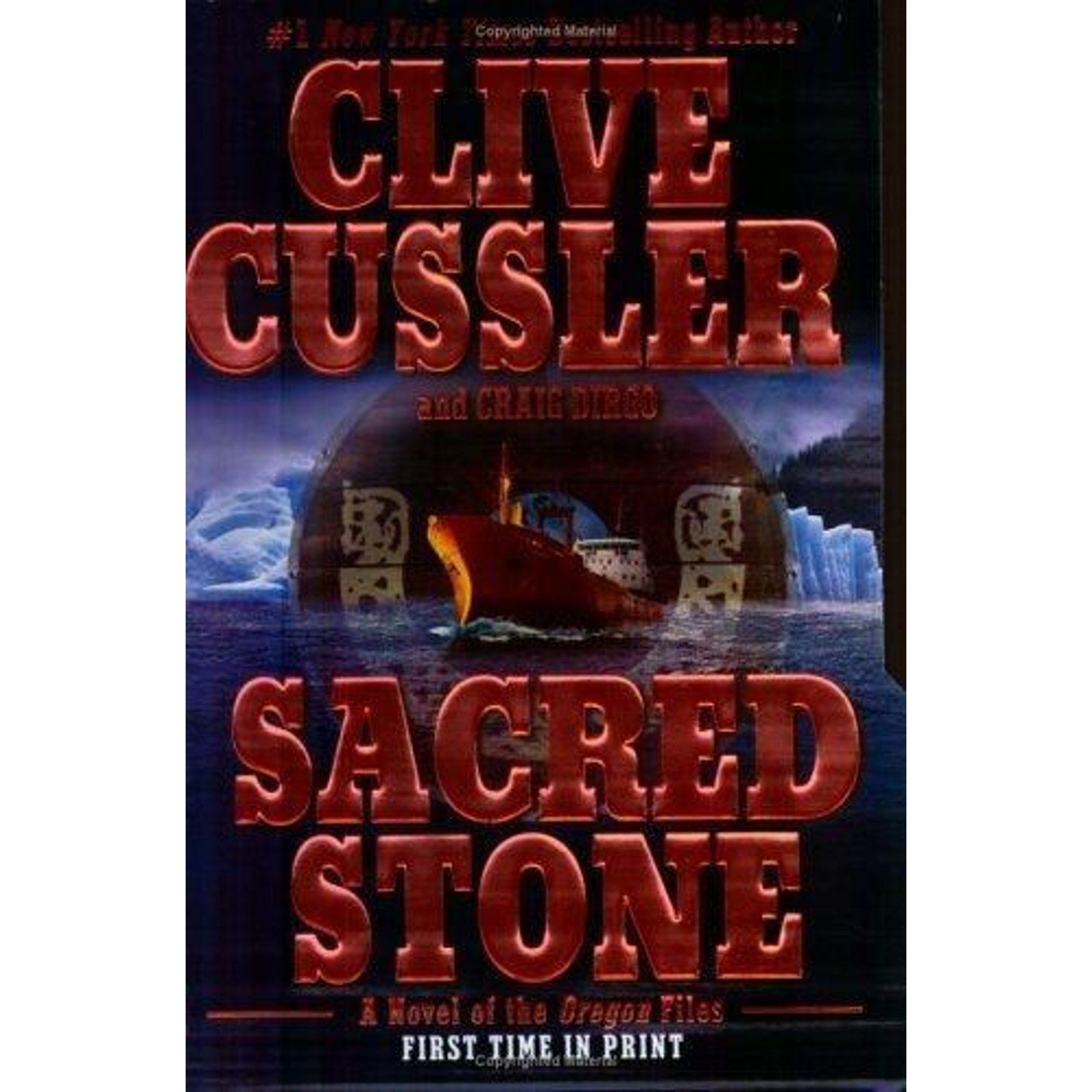 The Oregon Files: Sacred Stone 2 by Craig Dirgo and Clive Cussler (2004, Paperb…