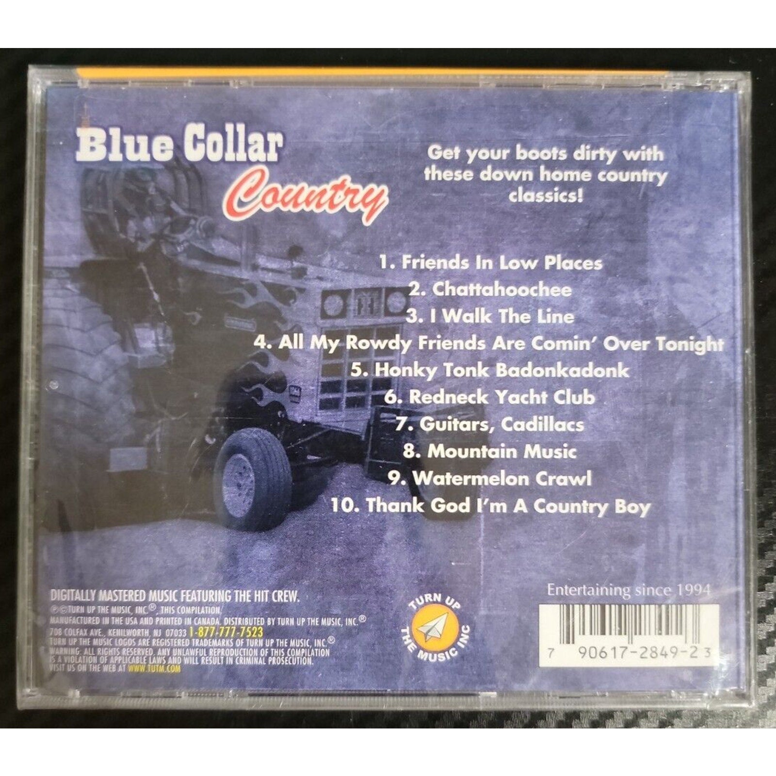 DJ Blue Collar Country - Various Artists - (CD) *Brand New*