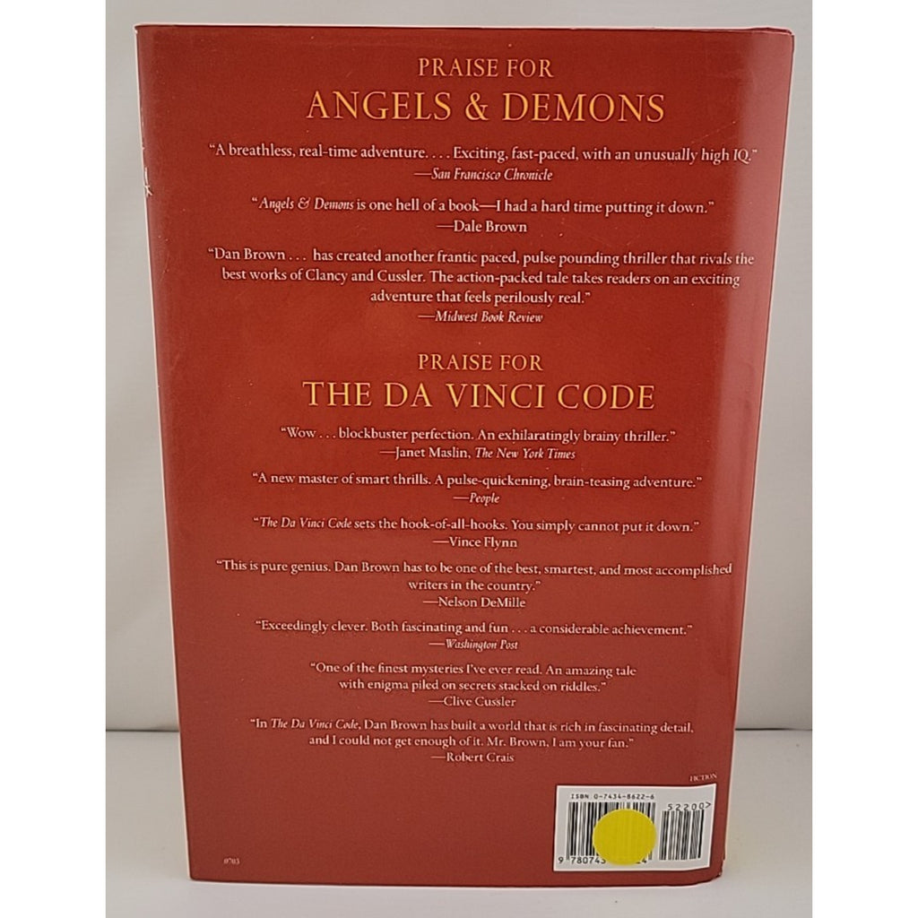 Angels and Demons by Dan Brown (2003, Hardcover)