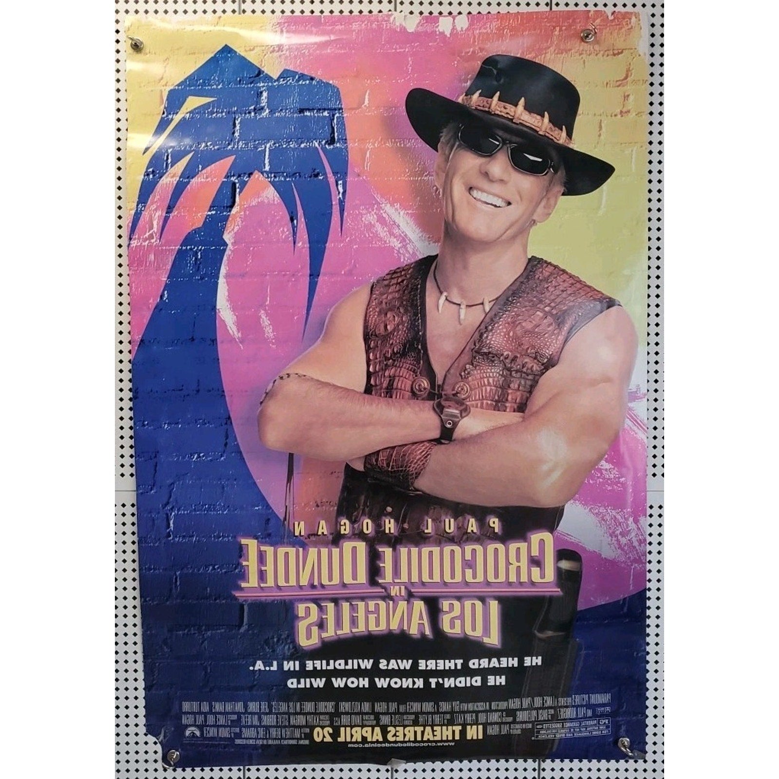 Crocodile Dundee In Los Angeles 2001 Double-Sided Movie Poster 27x40