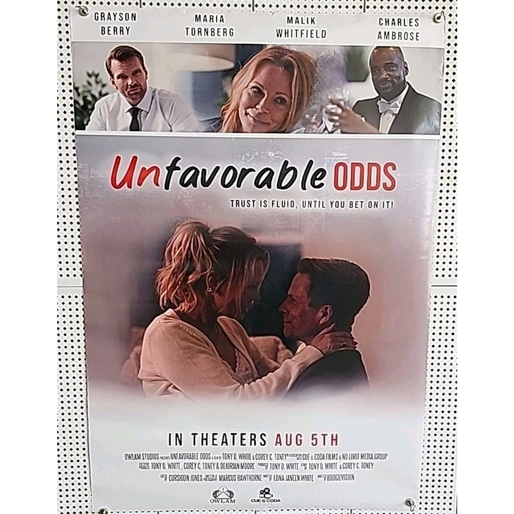 Unfavorable Odds Movie Poster 27x40 2022
