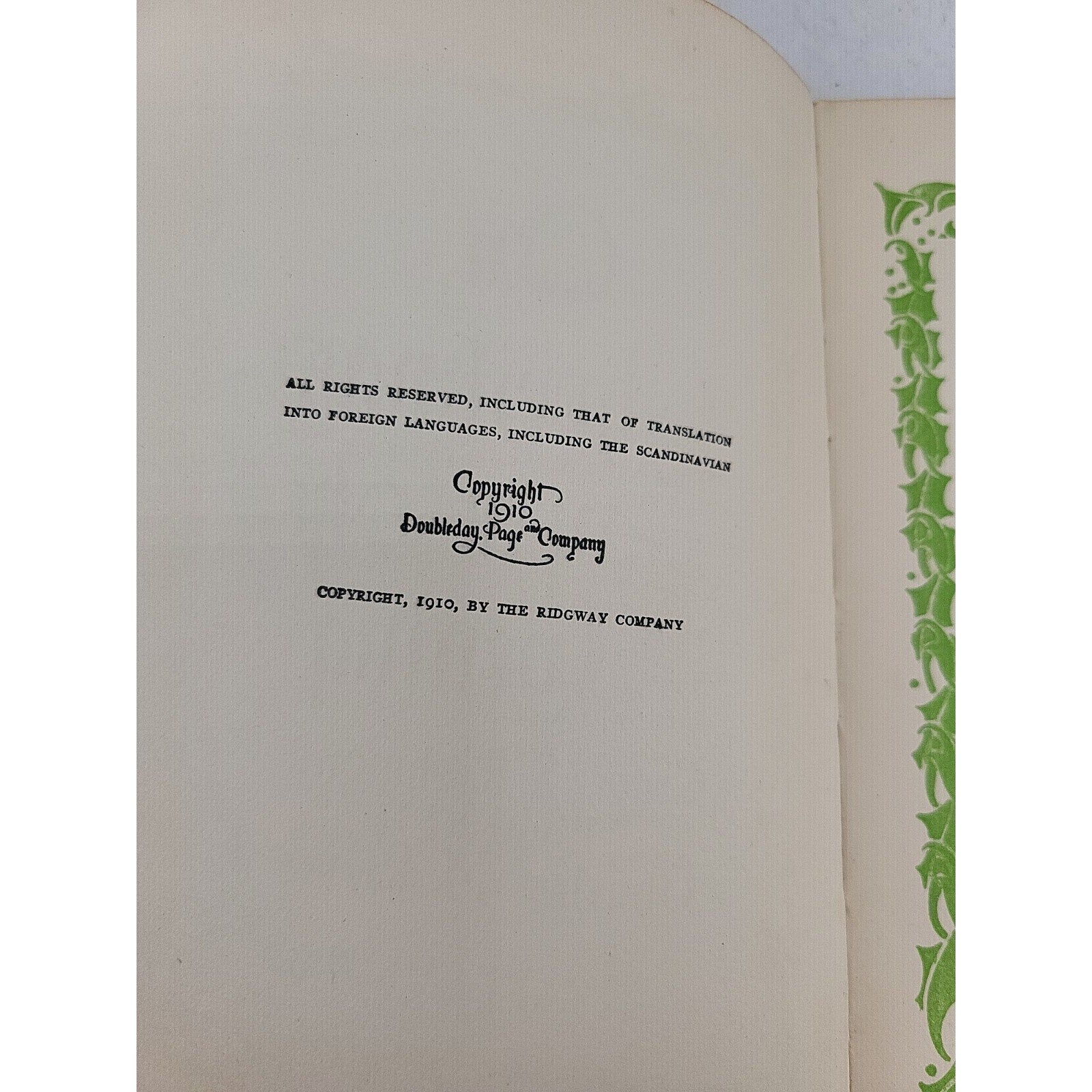 On Christmas Day In The Evening, by Grace S. Richmond 1910 First Edition