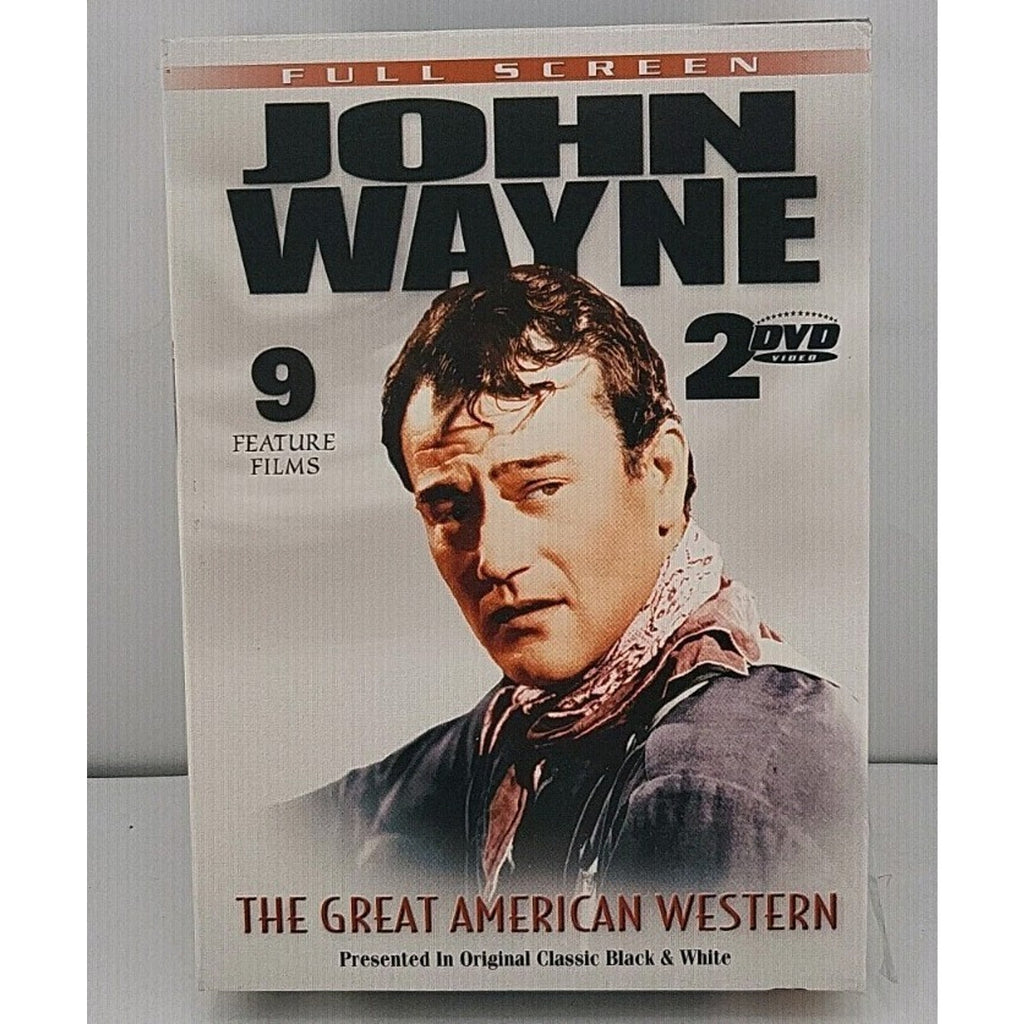 John Wayne - The Great American Western (DVD, 2003, 9 Feature Films)
