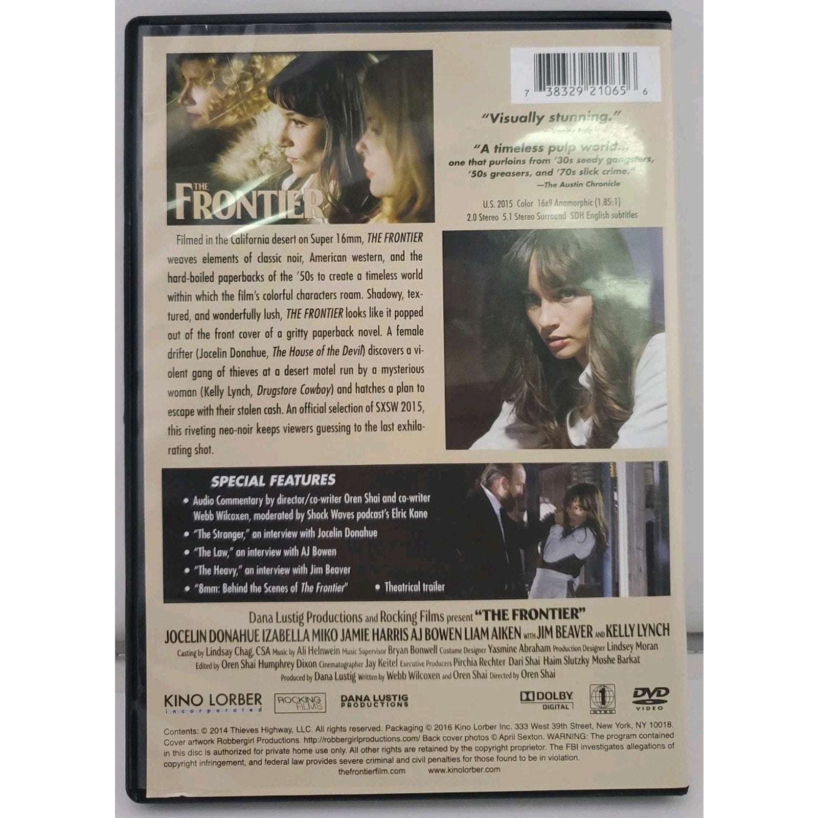 The Frontier (DVD, 2015)