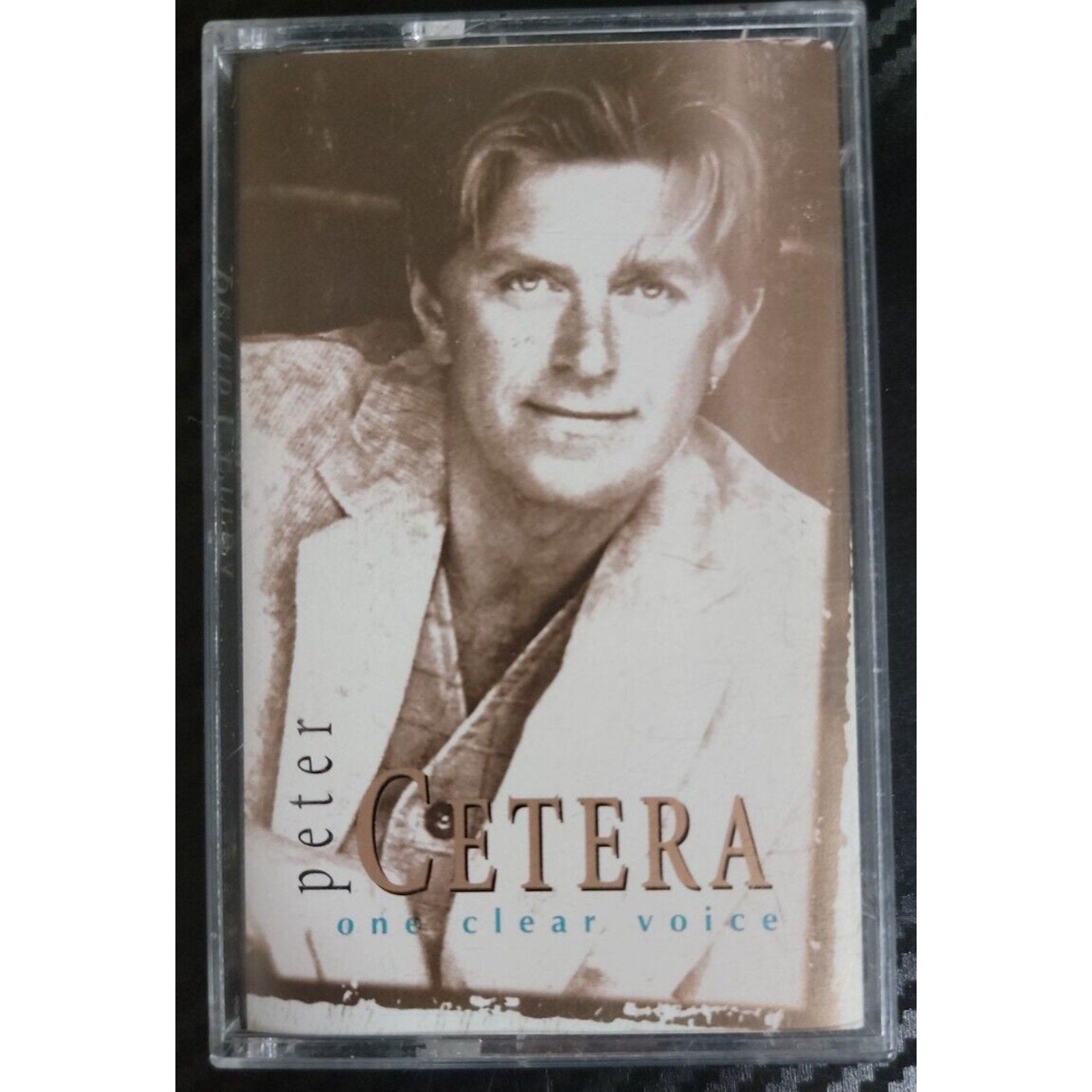 One Clear Voice by Peter Cetera (Cassette, Jul-1995, River North)