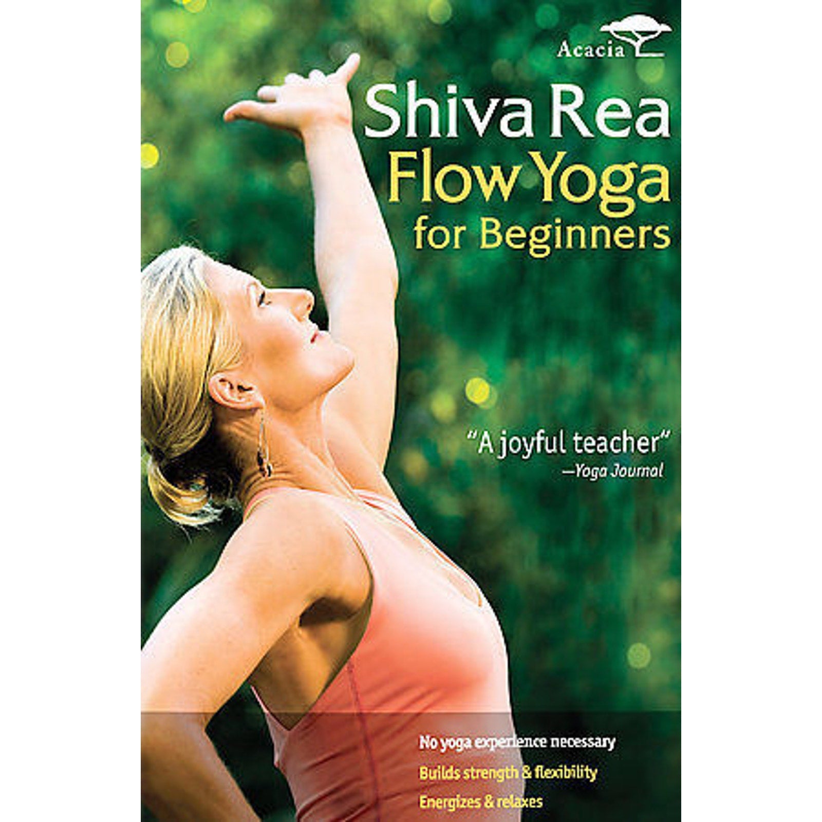 Shiva Rea - Flow Yoga for Beginners (DVD, 2008)