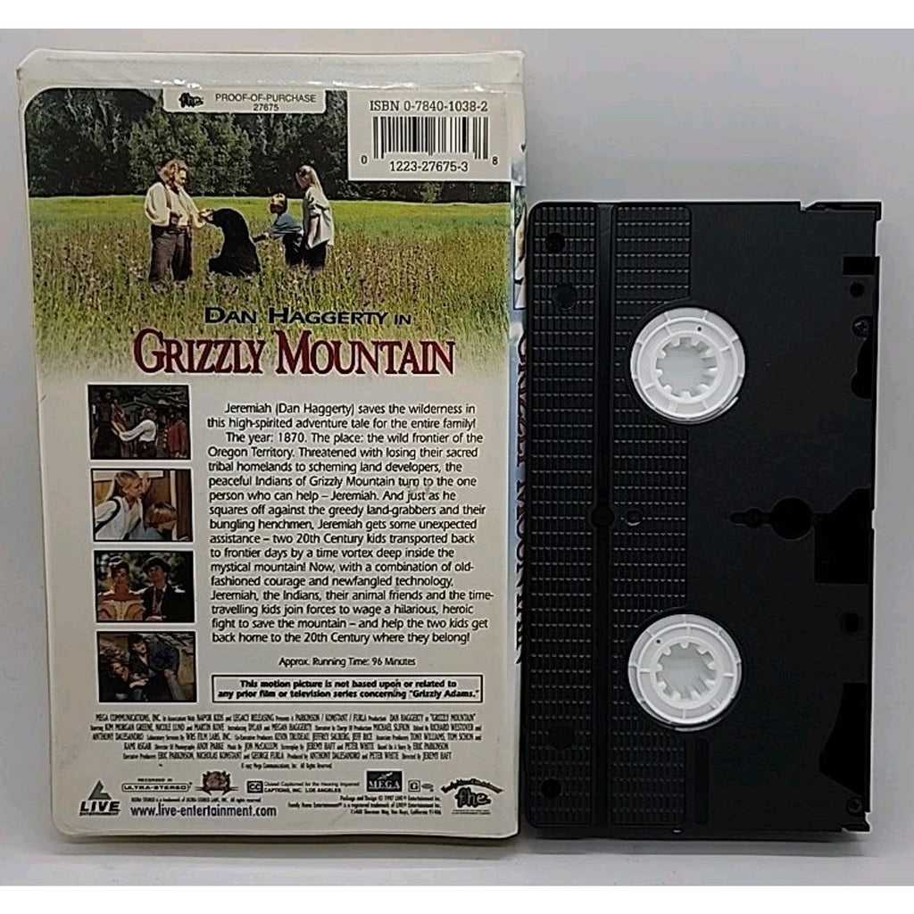 Grizzly Mountain (VHS, 1998)