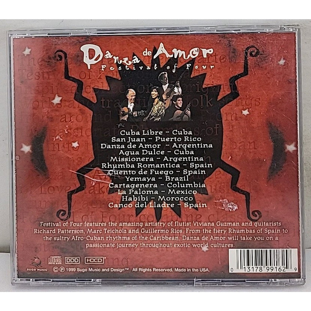 Danza de Amor - Audio CD By Stevan Pasero
