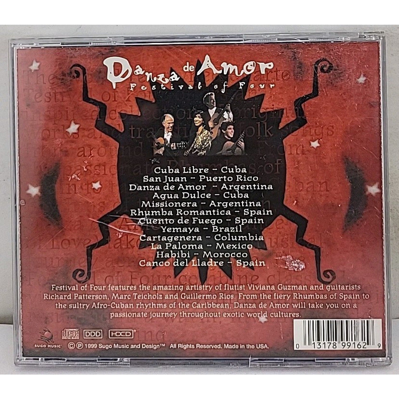 Danza de Amor - Audio CD By Stevan Pasero