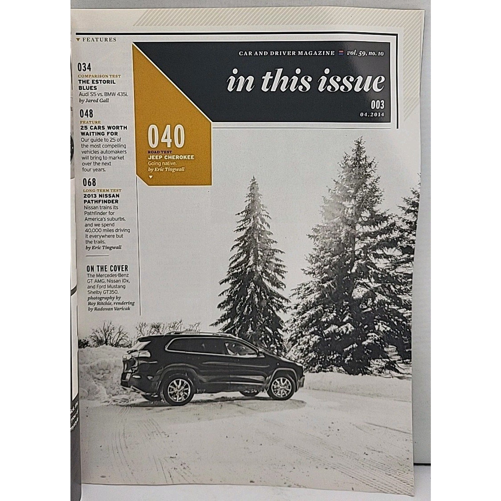 Car And Magazine - April 2014 - Vol. 59 No. 10