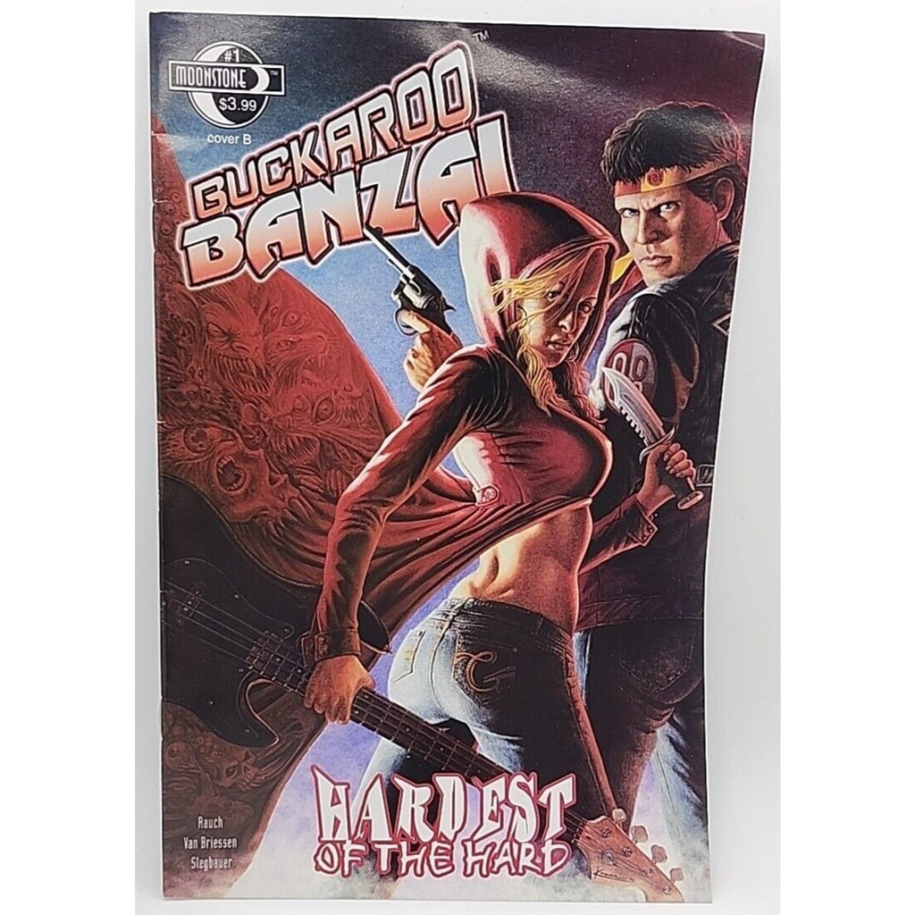 Buckaroo Banzai #1 Cover B Hardest Of The Hard Moonstone Comics 2009