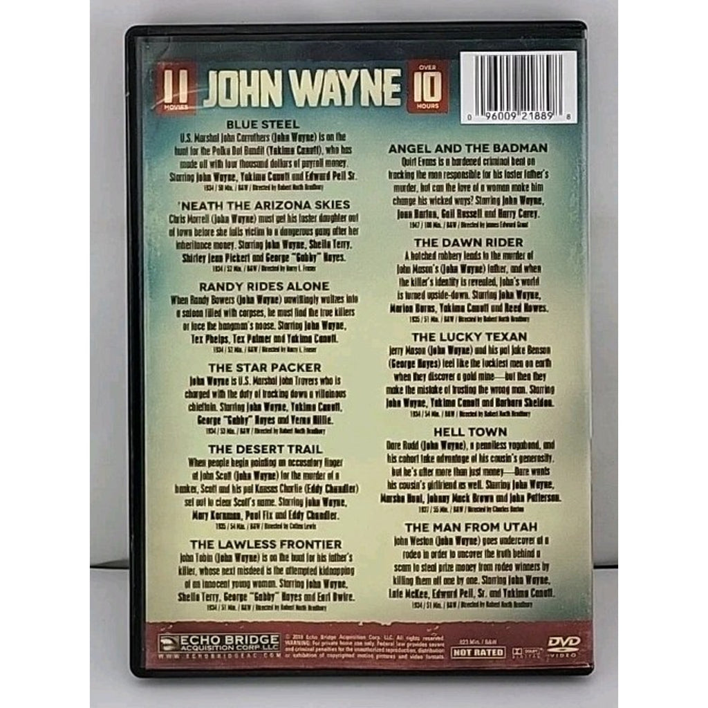 The Great American Western: John Wayne (DVD, 2003, 2-Disc Set) (Volume 4 Only)