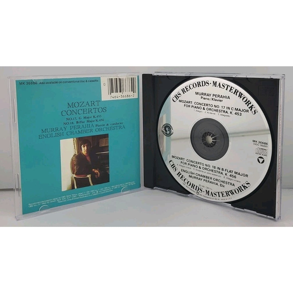 Piano Concerti 17 & 18 by English Chamber Orchestra (CD, 1990)