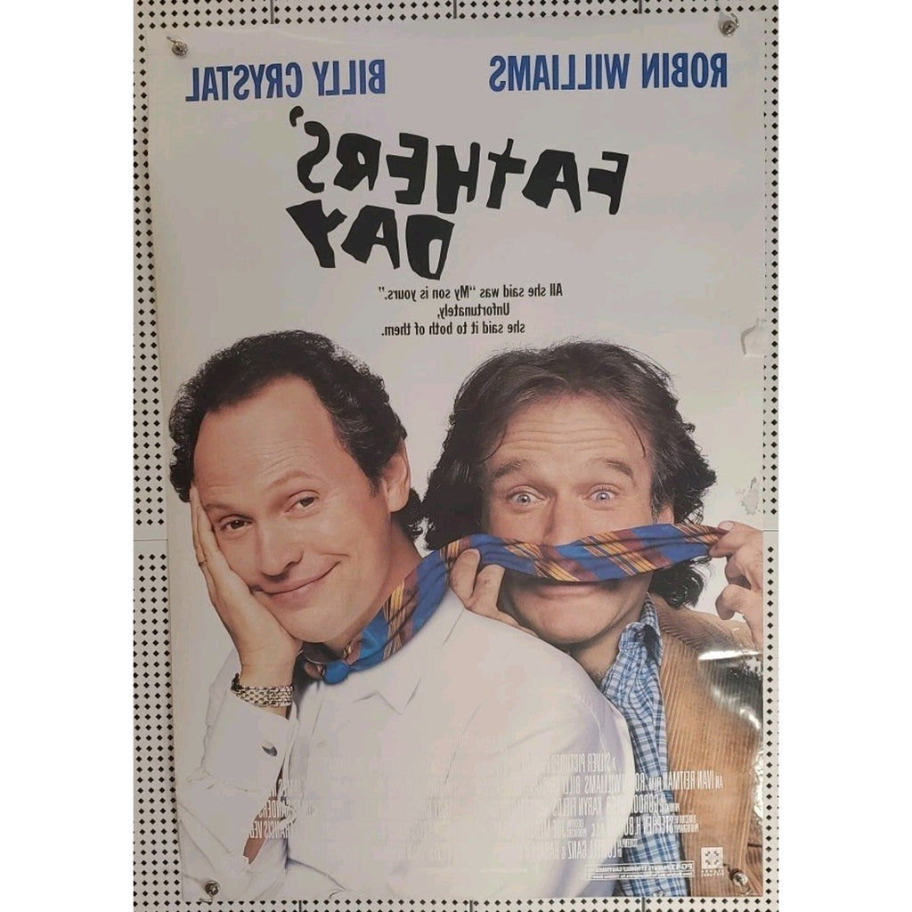 1997 Fathers Day Movie Poster 27 x 40 Robin Williams