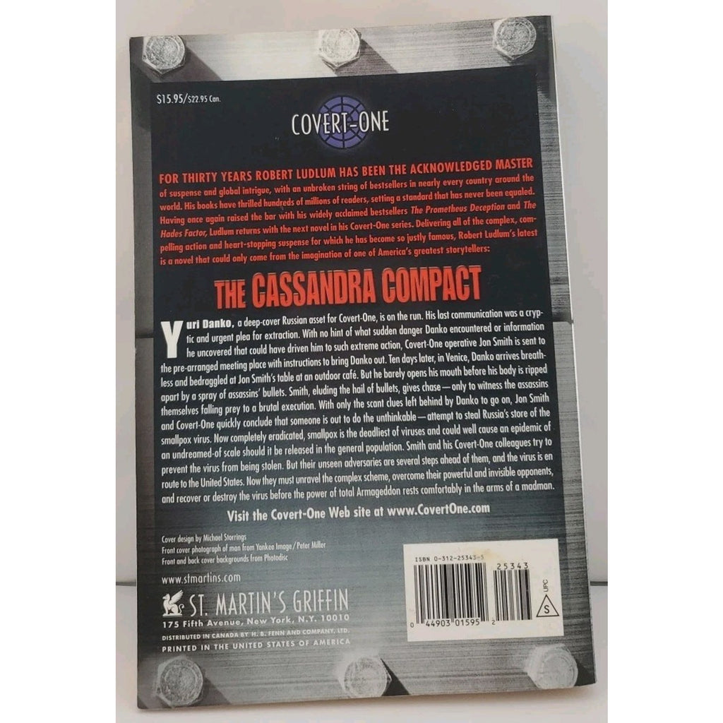 The Cassandra Compact by Robert Ludlum; Philip Shelby Paperback
