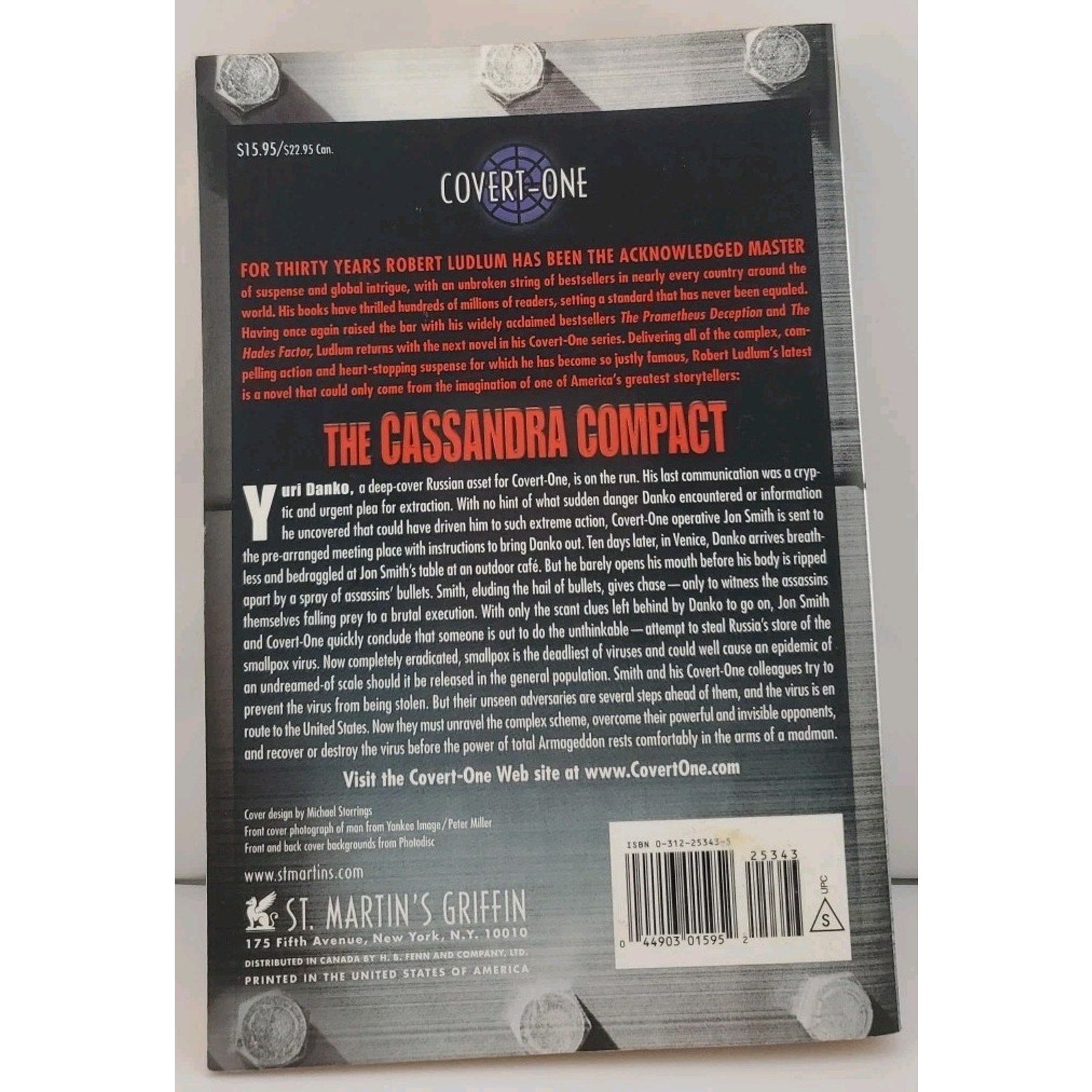 The Cassandra Compact by Robert Ludlum; Philip Shelby Paperback