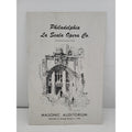 Philadelphia La Scala Opera Co Masonic Auditorium 1944
