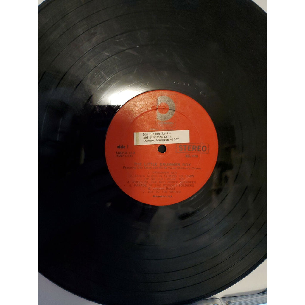 The Little Drummer Boy Featuring Don Janse and His 60 Voice Children's Chorus