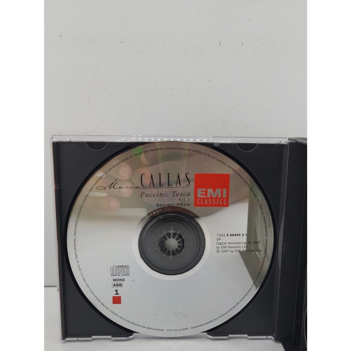 Tosca-Comp Opera by Georges PR Tre (CD, 1998)
