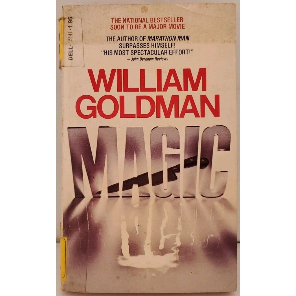 Magic By William Goldman - Horror Paperback - Dell 1977