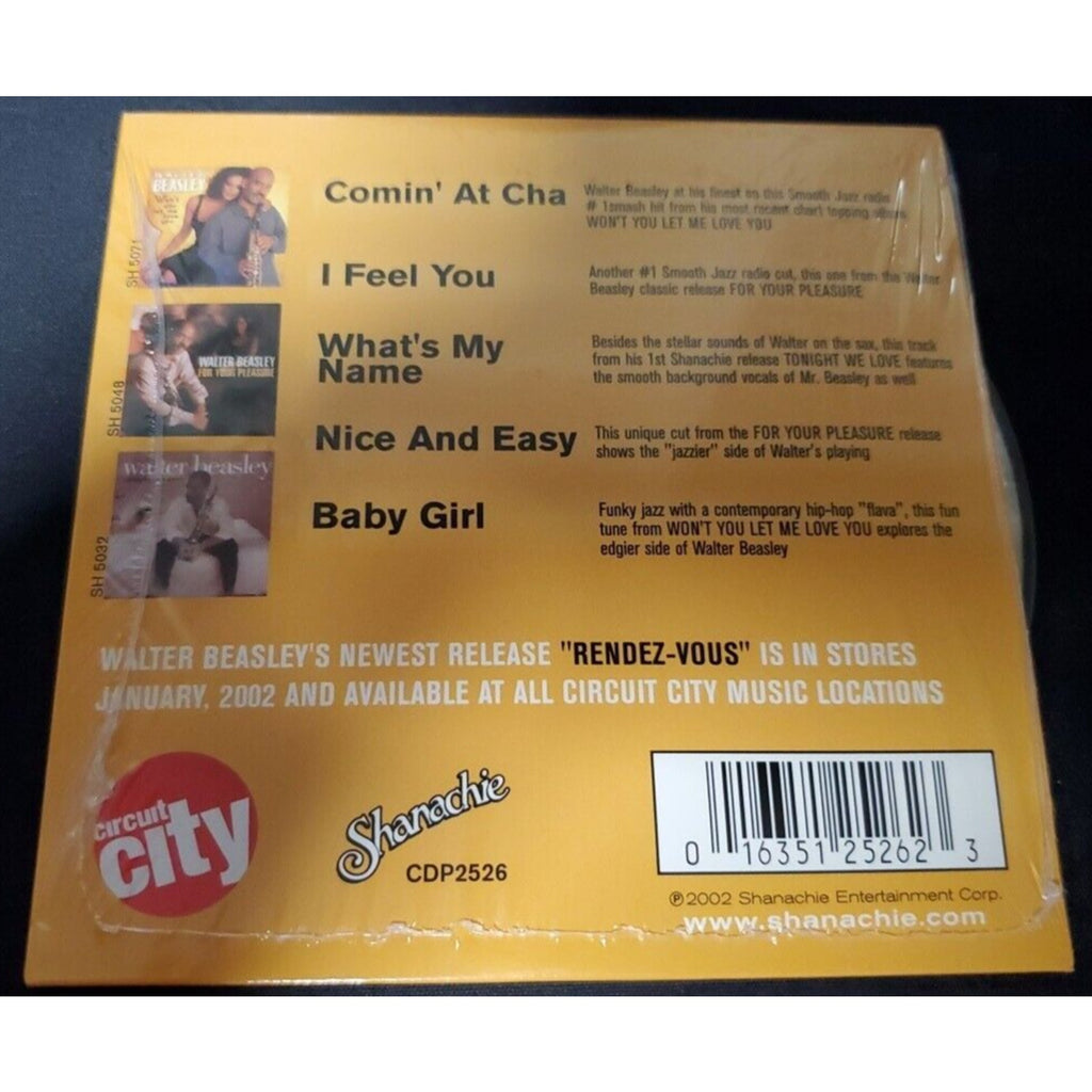 Walter Beasley A Taste Of Walter - Circuit City PROMO (CD)