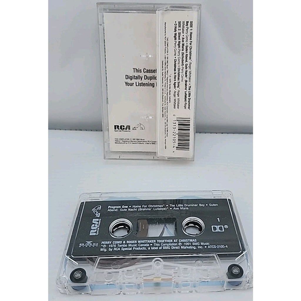 Together At Christmas Perry Como Roger Whittaker Cassette