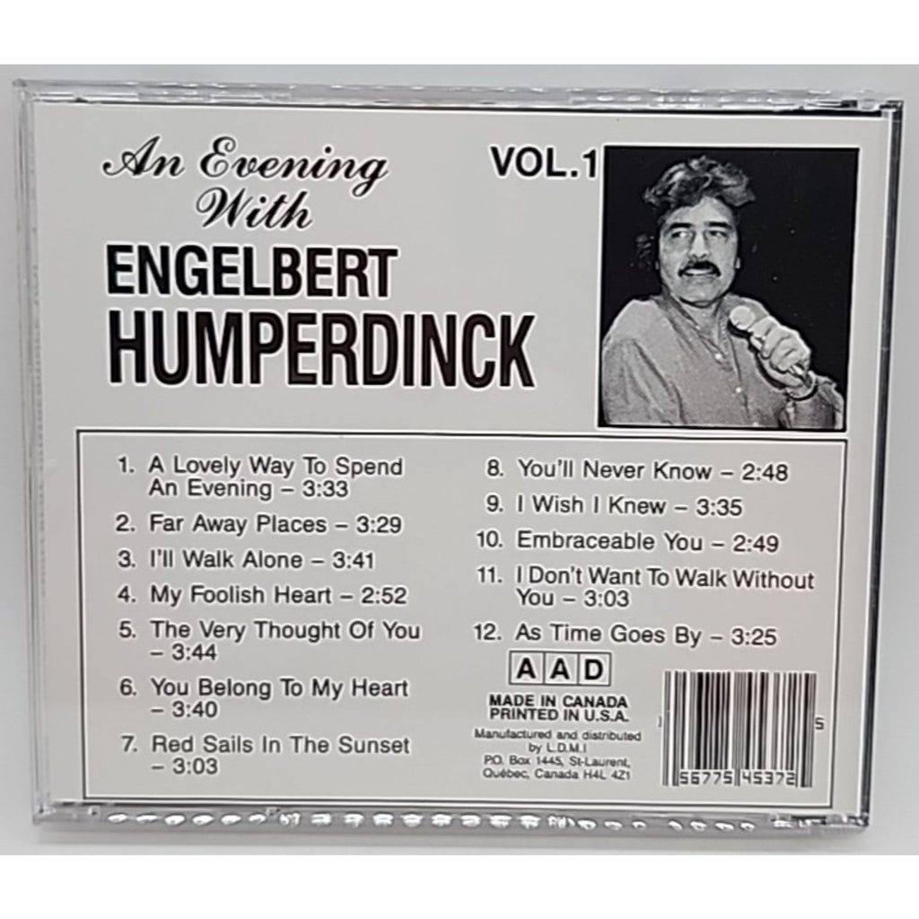 Evening with Engelbert Humperd by Engelbert Humperdinck (CD, 1994)