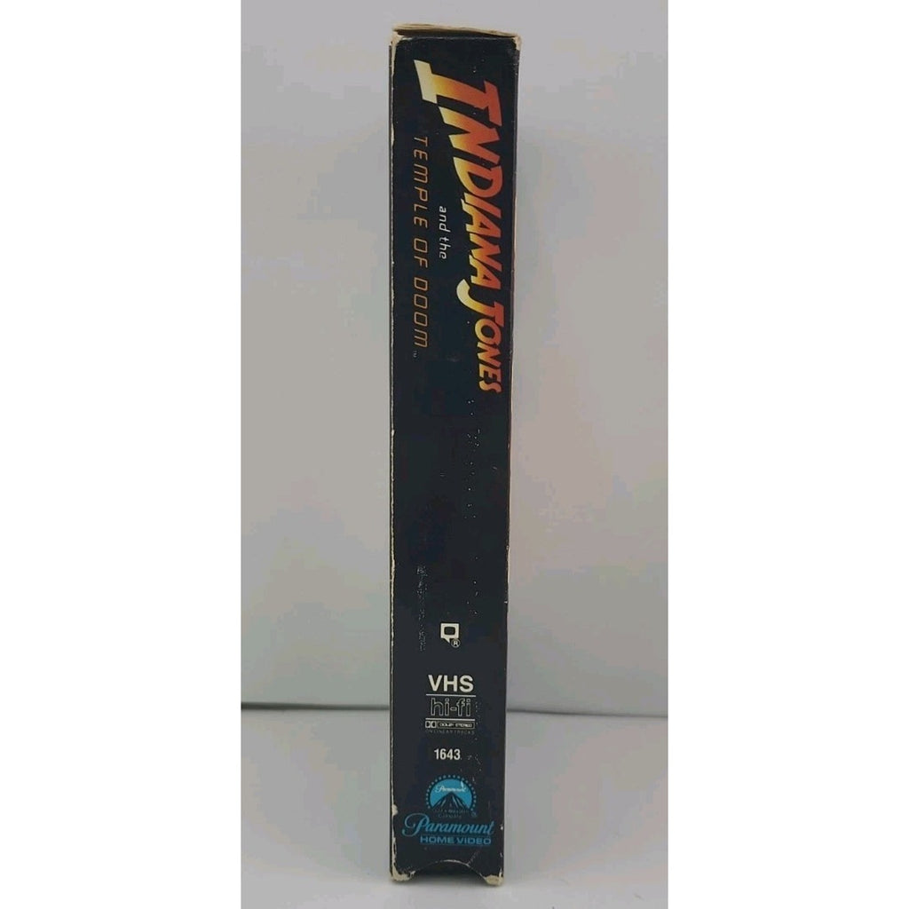 Indiana Jones and the Temple of Doom (VHS, 1989)