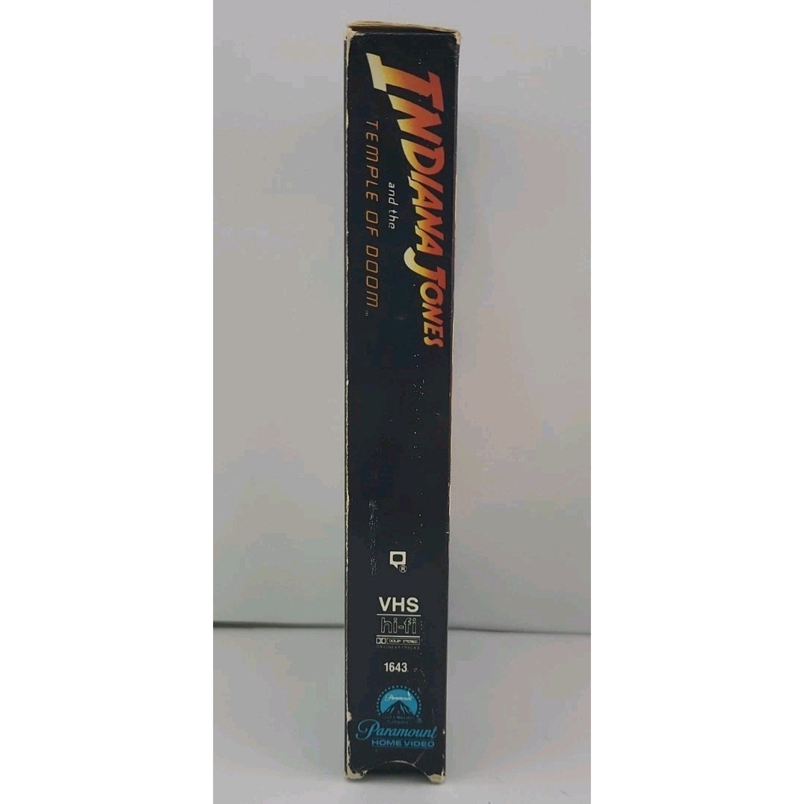 Indiana Jones and the Temple of Doom (VHS, 1989)