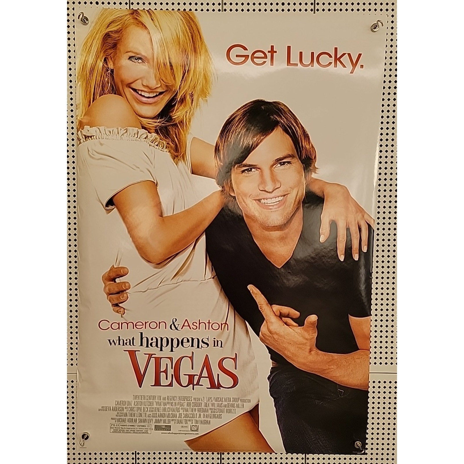 What Happens In Vegas 27x40 Movie Poster Version B