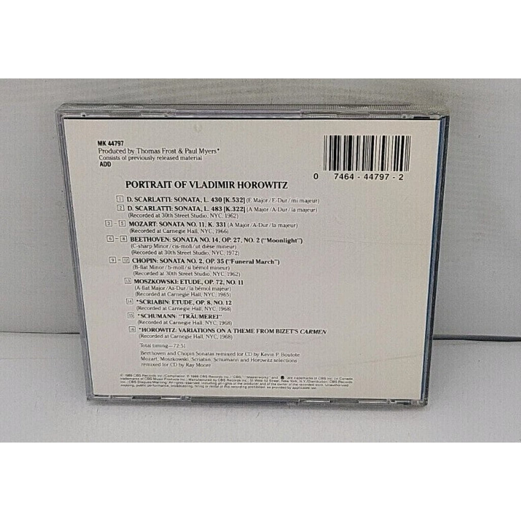 Portrait of by Horowitz, Vladimir (CD, 1989)