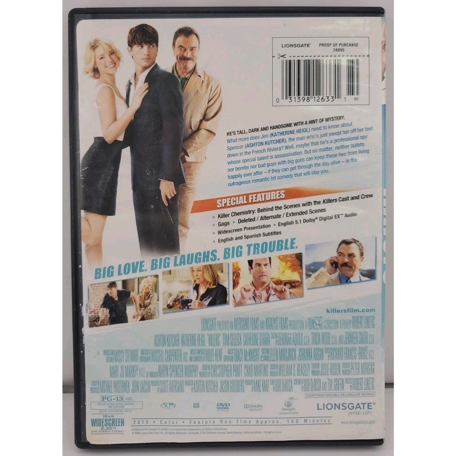 Killers (DVD, 2010)