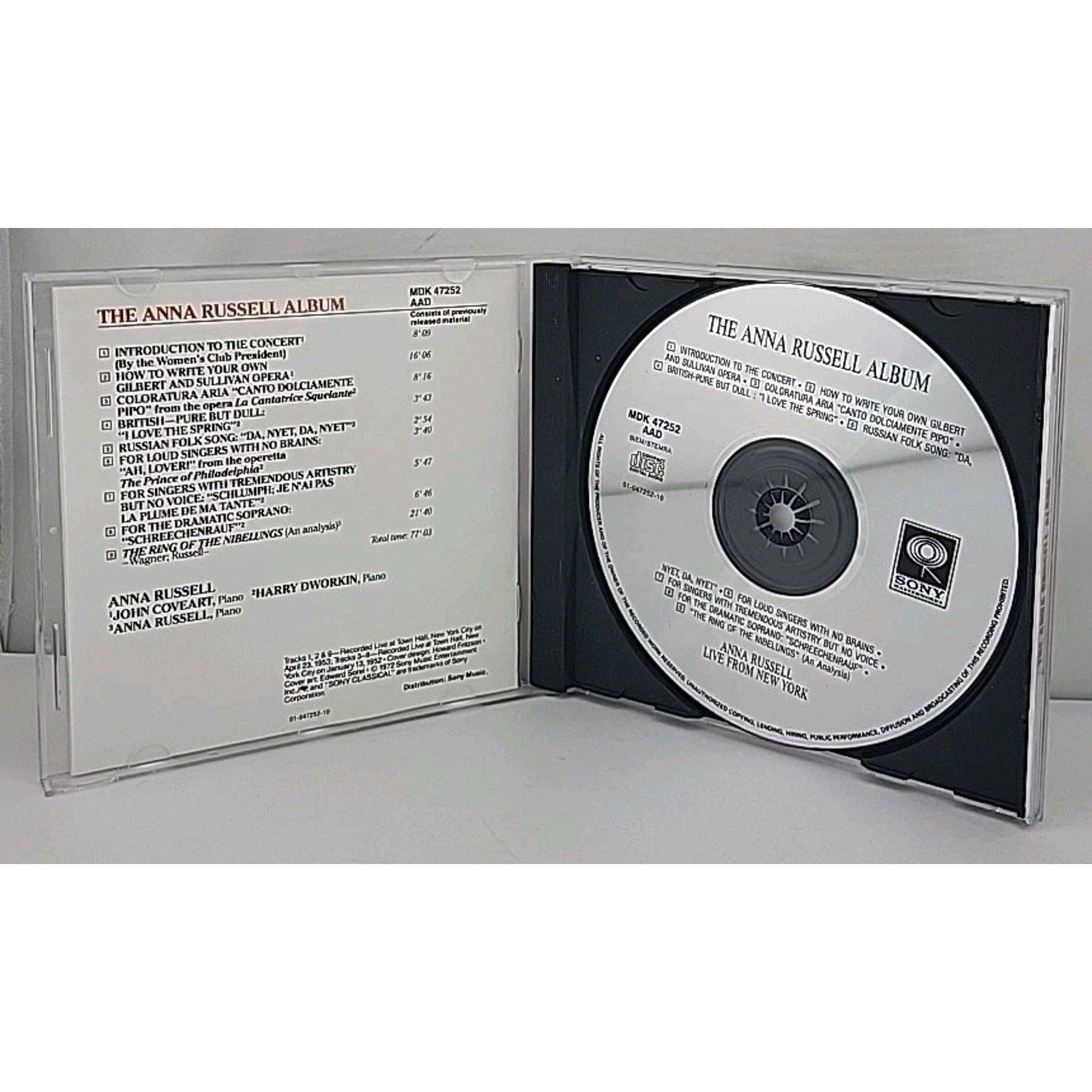 Anna Russell Album by Anna Russell (CD, 1991)