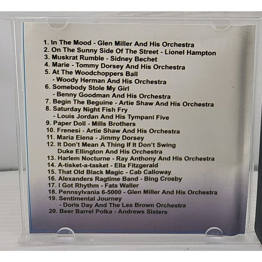 Dancin' the Night Away ~ Various Artists ~ Swing Jazz ~ CD