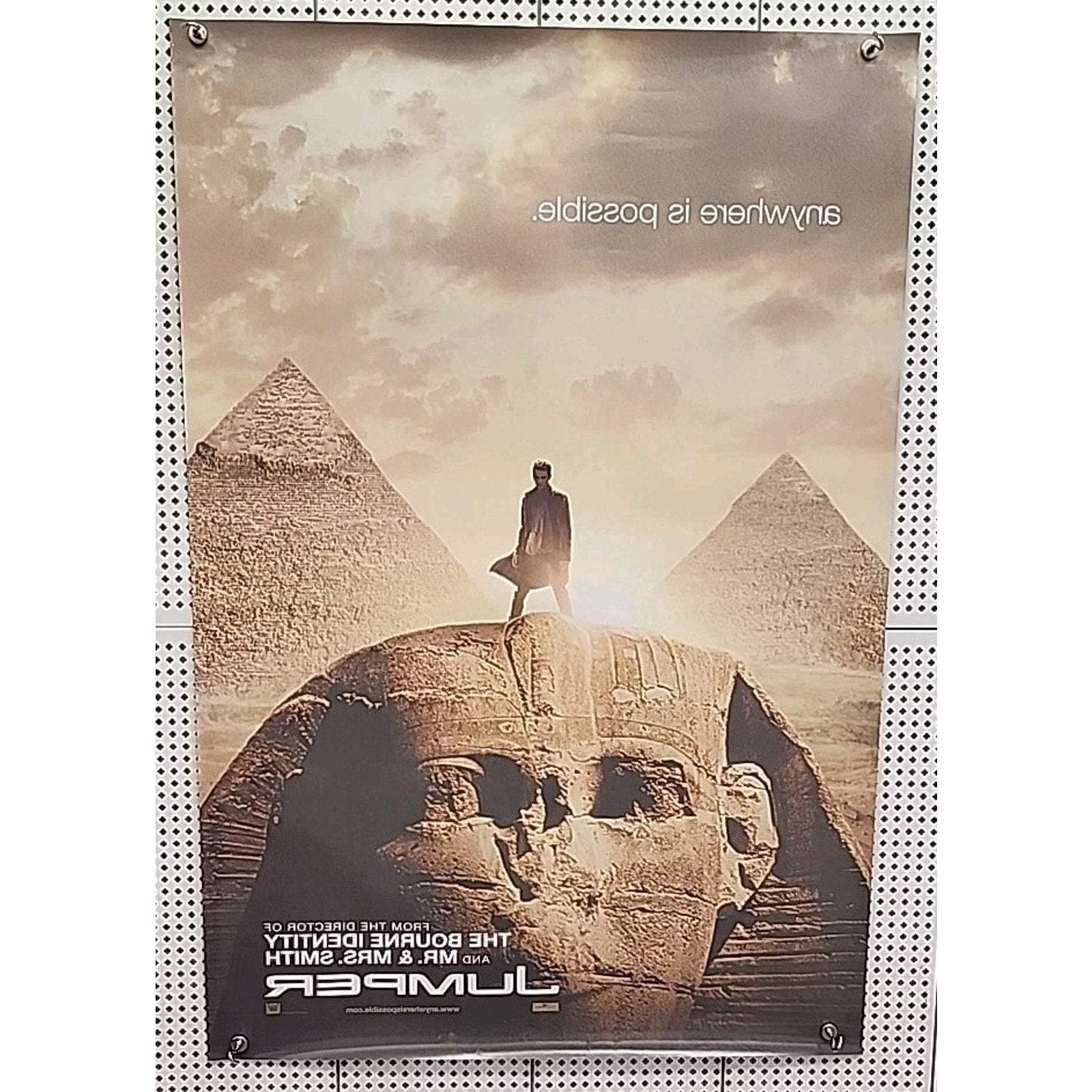 Jumper 27x40 Original Double Sided Movie Poster