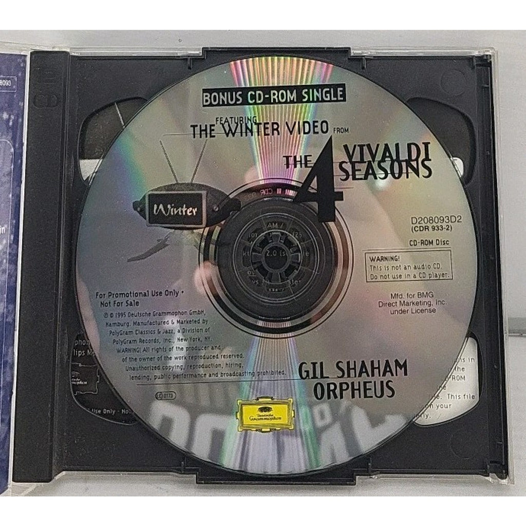 Vivaldi The 4 Seasons Gil Shaham Orpheus Violin CD (Only One Disc)