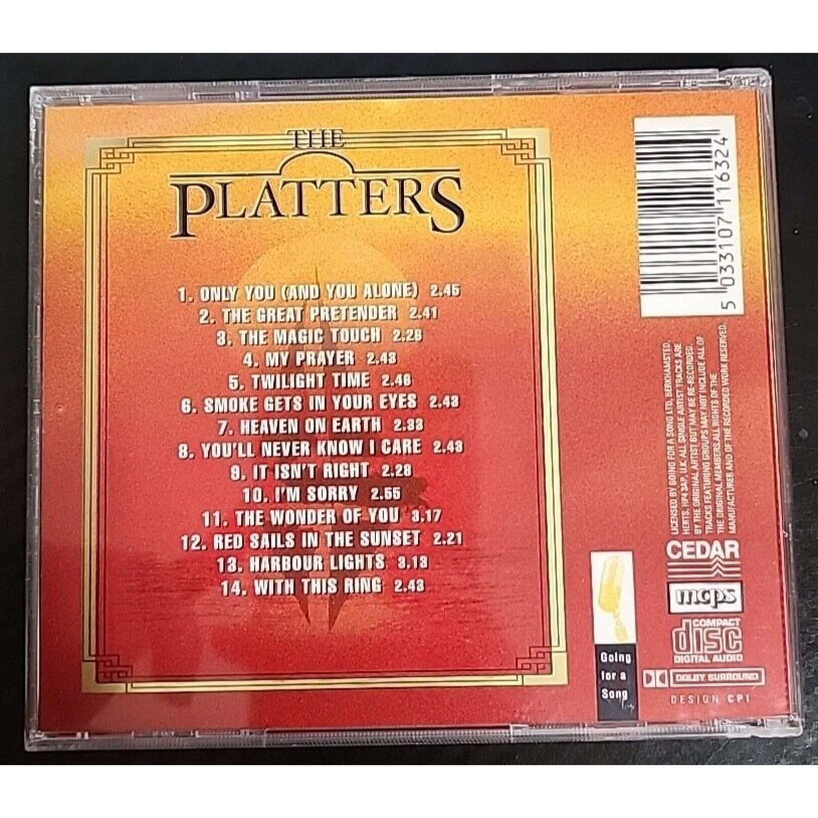 The Platters - Red Sails in the Sunset - CD