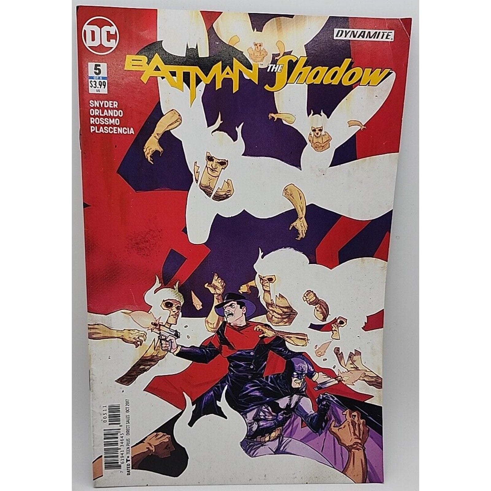 Batman The Shadow #5 DC Dynamite Comic 2018