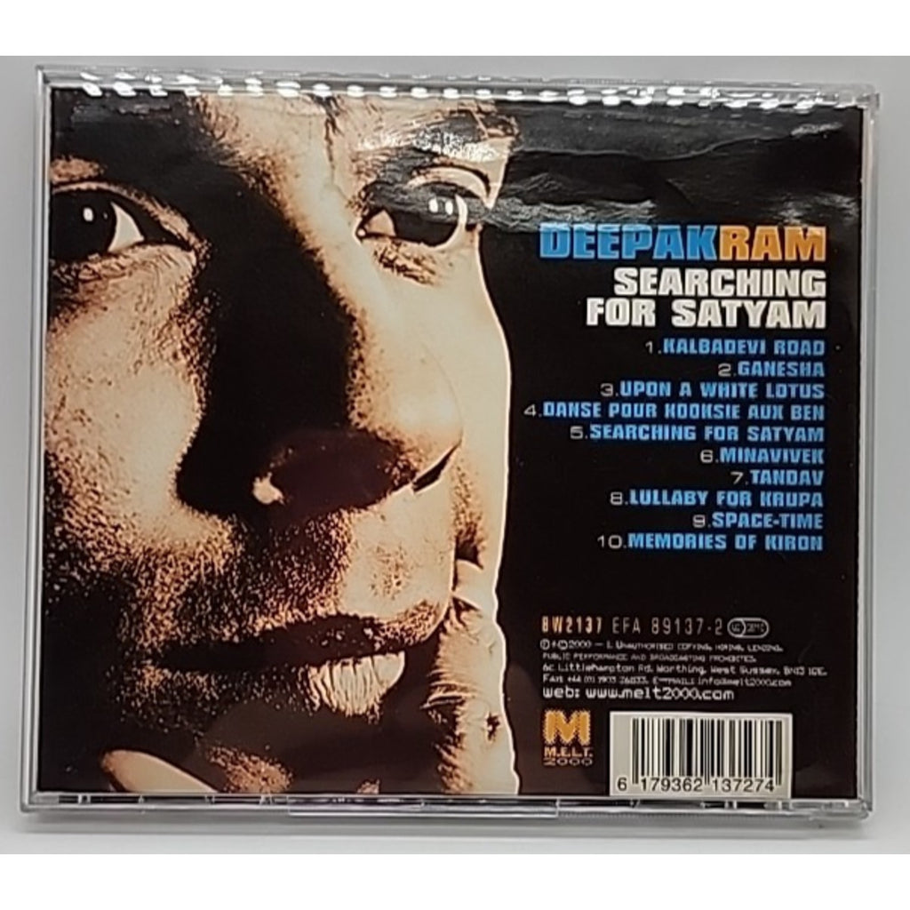 Searching For Satyam by Deepak Ram (CD, Import, 2000, M.E.L.T. 2000)