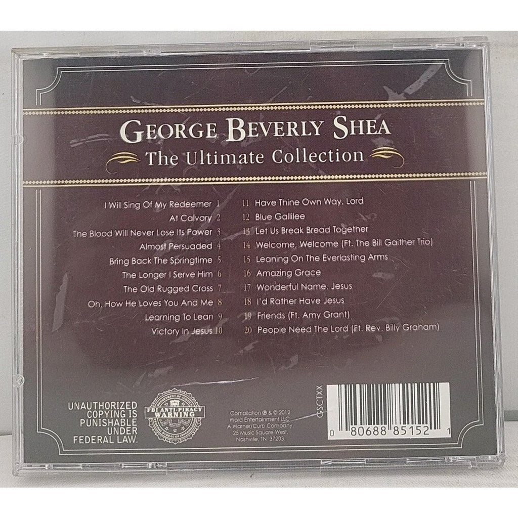 The Ultimate Collection by George Beverly Shea (CD, 2012)