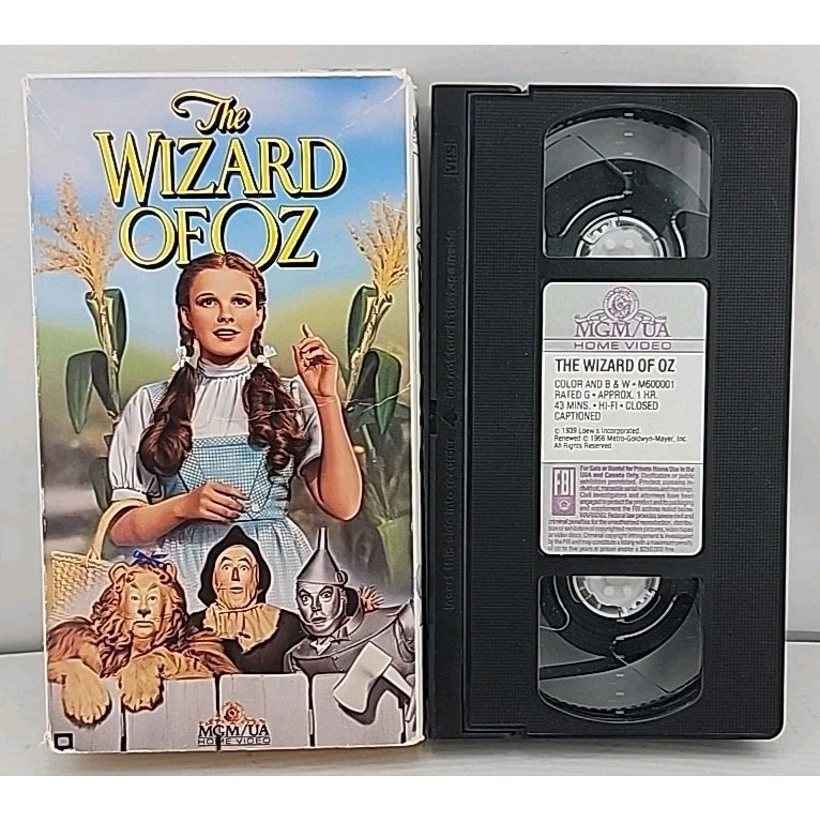 The Wizard of Oz (VHS, 1995)