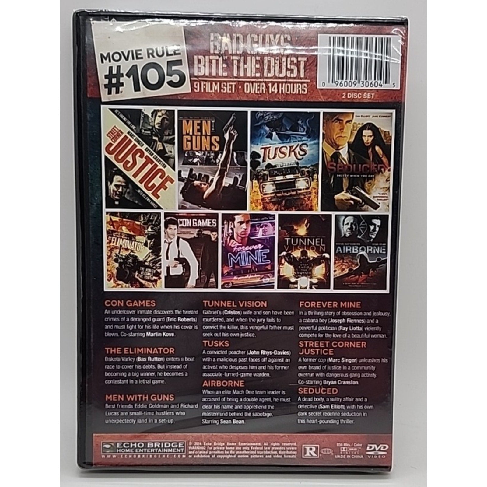 Movie Rule #105: Bad Guys Bite the Dust (DVD) *Brand New*