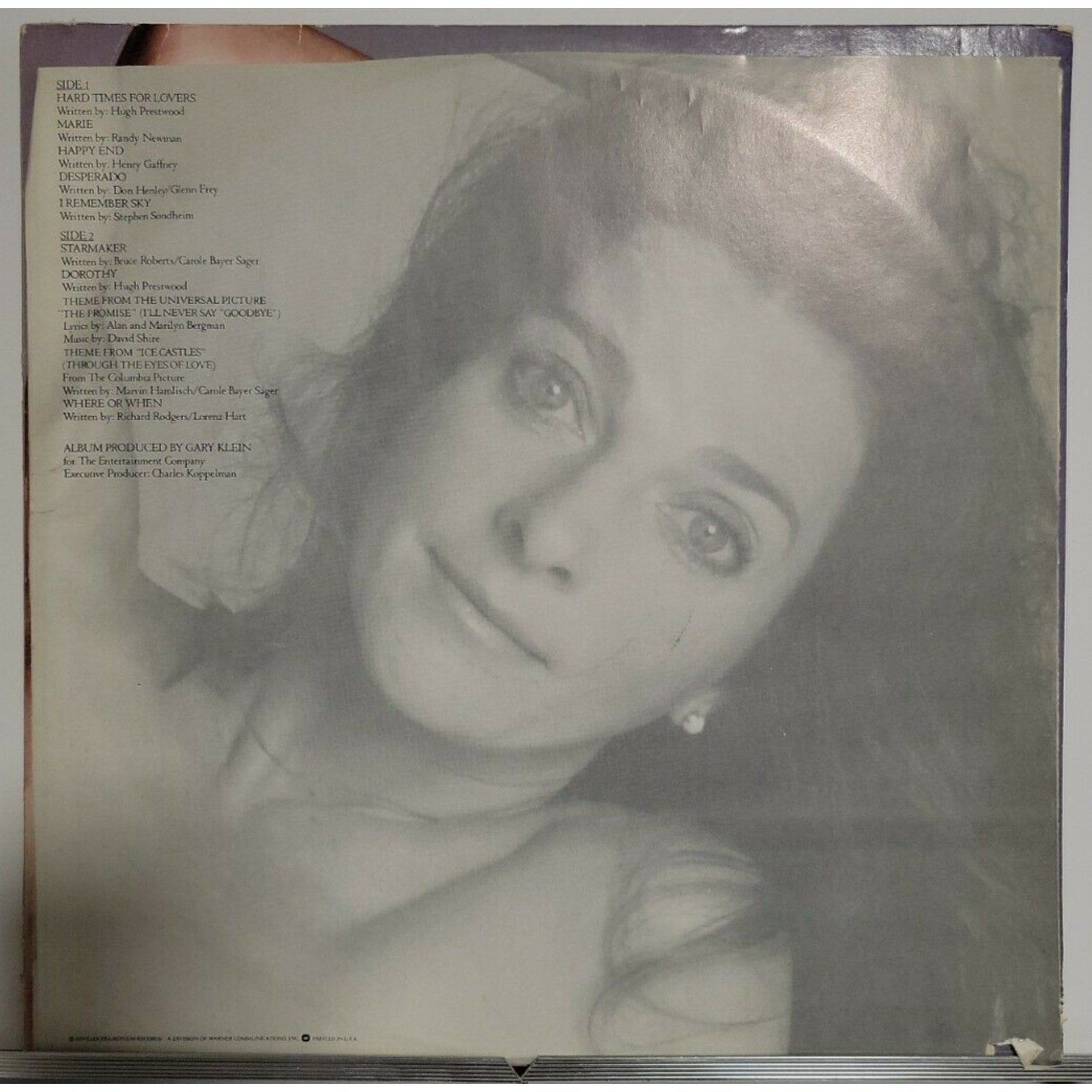 Judy Collins – Hard Times For Lovers (Vinyl)