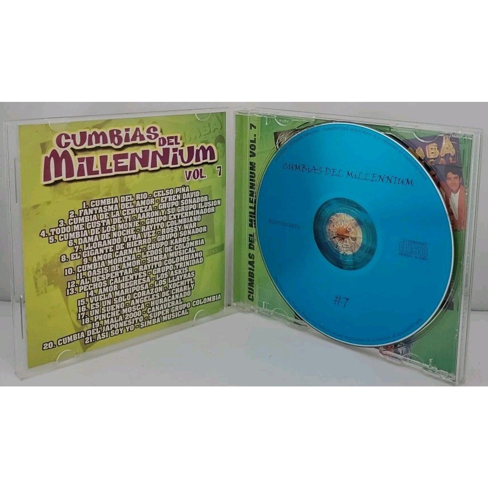 Cumbias Del Millennium Vol 7 CD