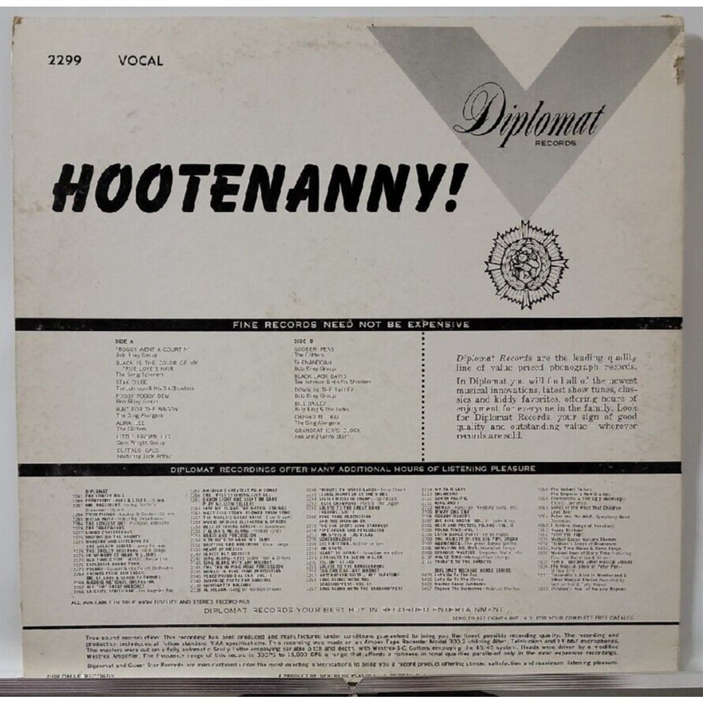Hootenanny! The Folk Singing Sensation Of The Nation's Campuses (Record)