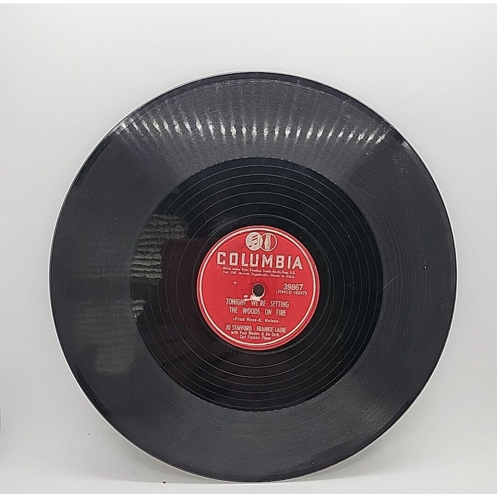 Jo Stafford & Frankie Laine - Tonight We're Setting The Woods On Fire (Record)