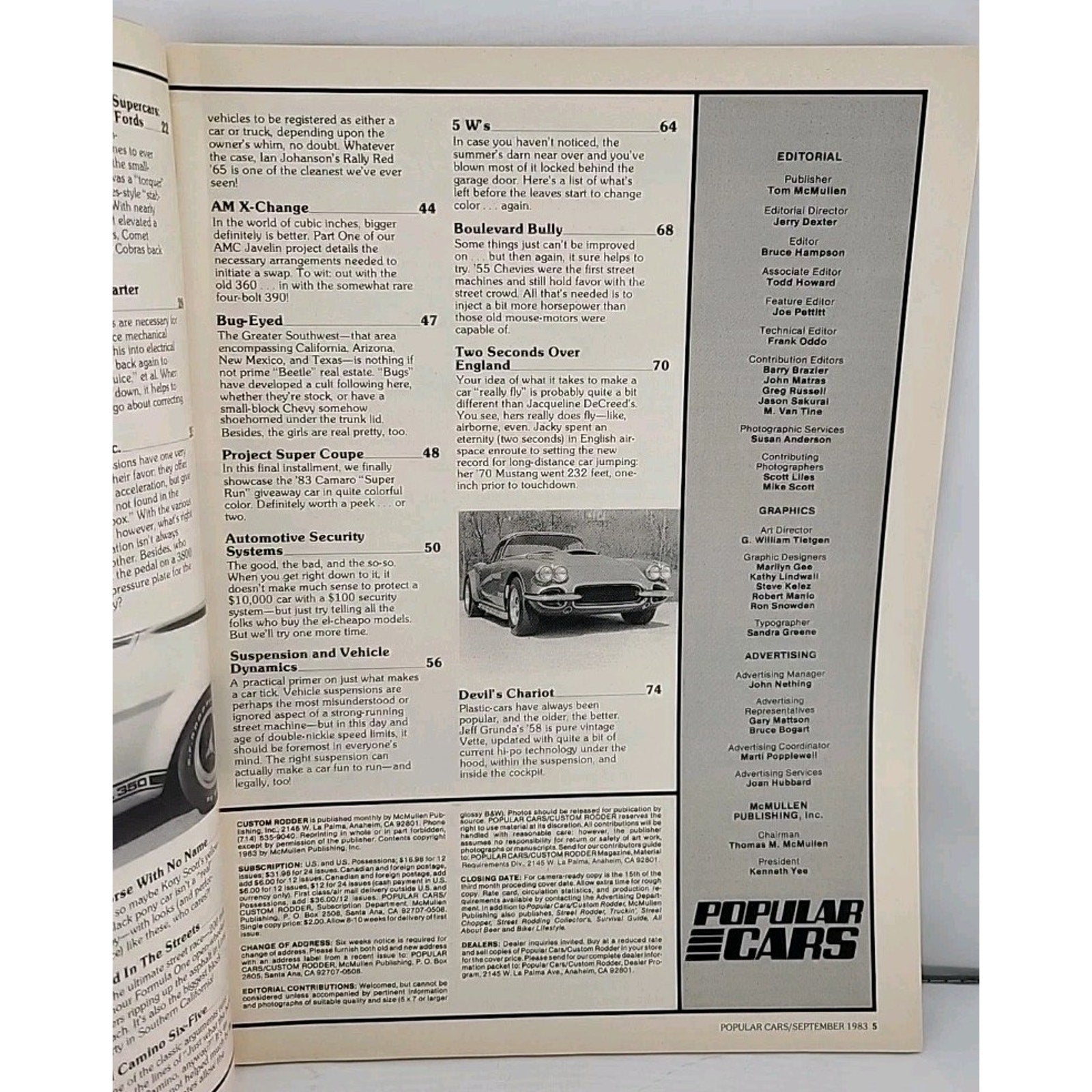 Popular Cars September 1983