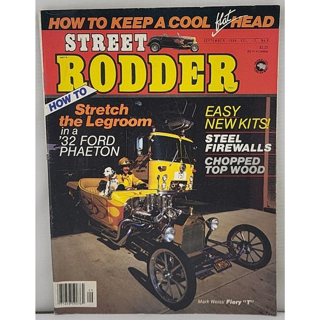 Street Rodder Magazine - September 1984 - Vol. 13 No. 9